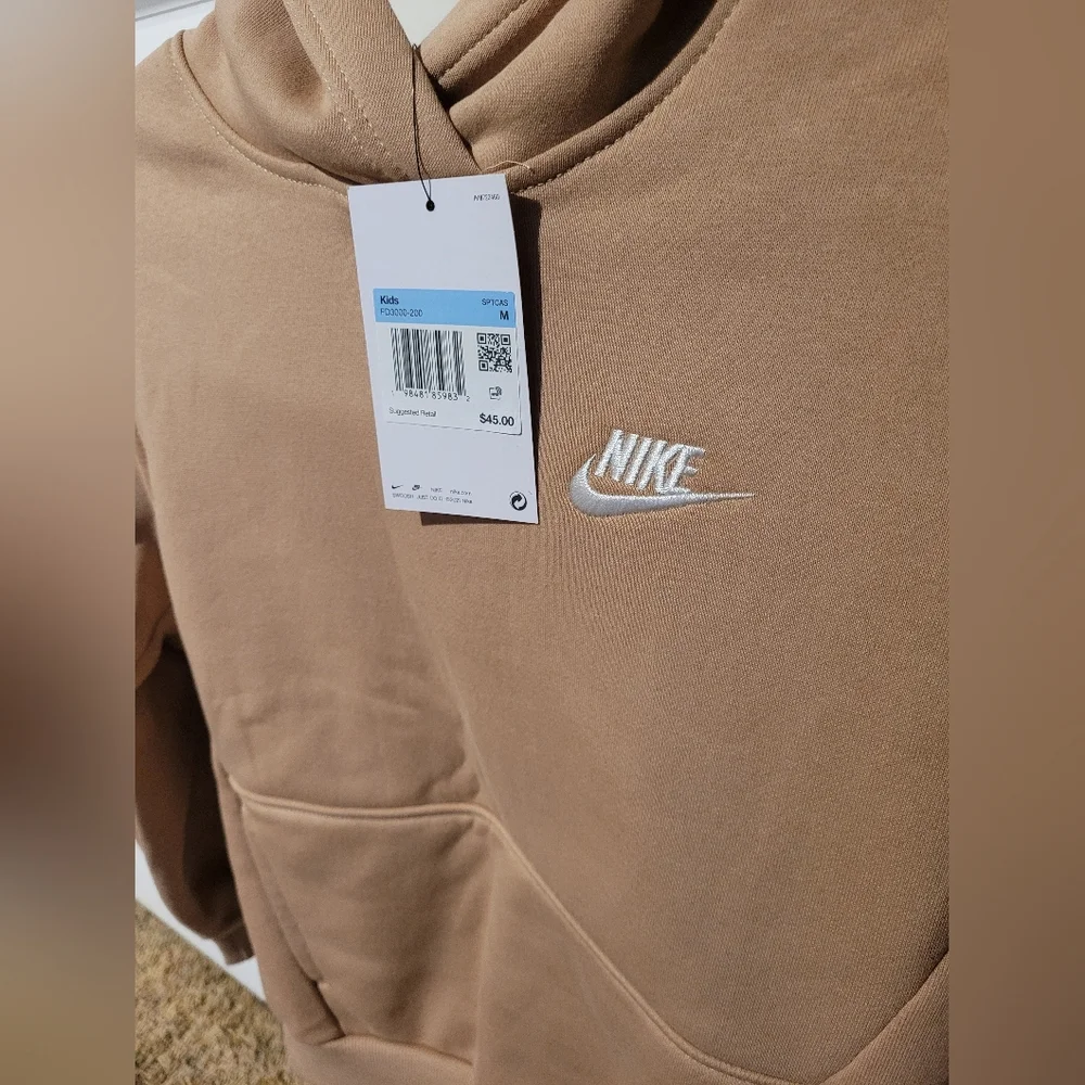 SET***** Nike Kids Beige Hoodie And Joggers SET - Picture 7 of 12